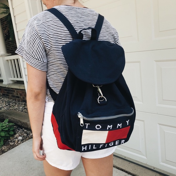 Tommy Hilfiger Bags Vintage Backpack Poshmark
